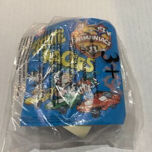 RARE Animaniacs Vintage Toys Happy Meal Jack in the Box Wakko Skate Racers 1996